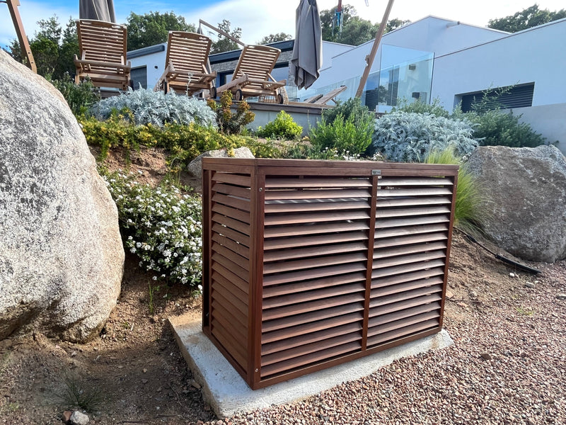 Caches Climatiseurs et Pompes à Chaleur DECOCLIM®